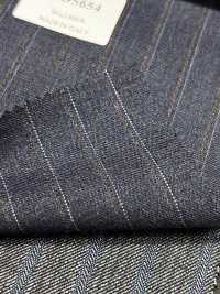 RD5654 REDA marineblau und braun gestreift[Textil] HOSOI SYOJI Weitere Fotos