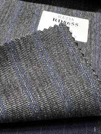 RD5655 REDA Grau × Blau gestreift[Textil] HOSOI SYOJI Weitere Fotos