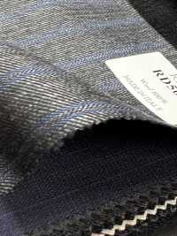 RD5655 REDA Grau × Blau gestreift[Textil] HOSOI SYOJI Weitere Fotos