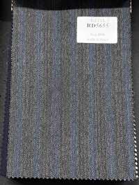 RD5655 REDA Grau × Blau gestreift[Textil] HOSOI SYOJI Weitere Fotos