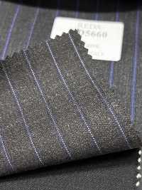 RD5660 REDA Grau x Marineblau gestreift[Textil] HOSOI SYOJI Weitere Fotos