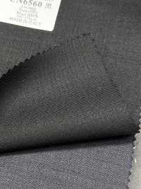 CN6560 CANONICO Super 110's Schwarz Uni[Textil] HOSOI SYOJI Weitere Fotos
