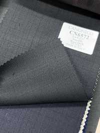 CN6572 CANONICO Super110's schwarzes Karo[Stoff] HOSOI SYOJI Weitere Fotos