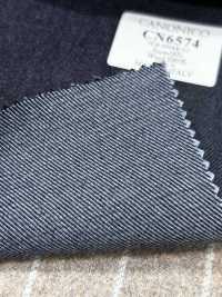 CN6574 CANONICO Super110's Marineblauer Denim[Textil] HOSOI SYOJI Weitere Fotos