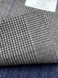 CN5572 CANONICO Super110's Braun × Blau Karo[Textil] HOSOI SYOJI Weitere Fotos