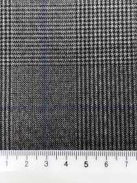 CN5572 CANONICO Super110's Braun × Blau Karo[Textil] HOSOI SYOJI Weitere Fotos