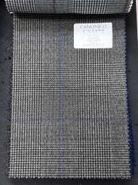 CN5572 CANONICO Super110's Braun × Blau Karo[Textil] HOSOI SYOJI Weitere Fotos