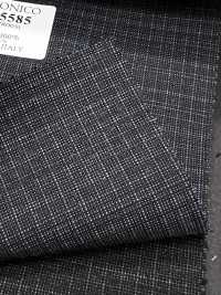 CN5585 CANONICO Super 110's Marineblau kariert[Textil] HOSOI SYOJI Weitere Fotos