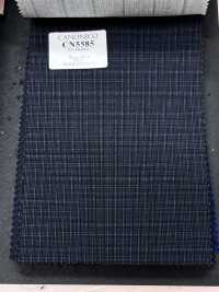 CN5585 CANONICO Super 110's Marineblau kariert[Textil] HOSOI SYOJI Weitere Fotos