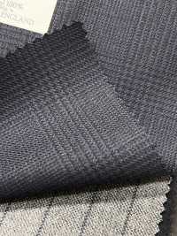AF6539 Alfred Brown Marineblau kariert[Textil] HOSOI SYOJI Weitere Fotos