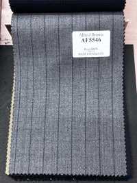 AF5546 Alfred Brown Grau × Marineblau gestreift[Textil] HOSOI SYOJI Weitere Fotos