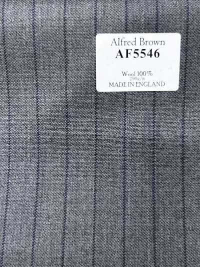 Alfred Brown Grau × Marineblau gestreift