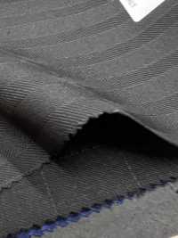 MR3593 MARZOTTO Super110's schwarzer Streifen[Textil] HOSOI SYOJI Weitere Fotos