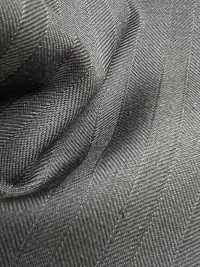 MR3593 MARZOTTO Super110's schwarzer Streifen[Textil] HOSOI SYOJI Weitere Fotos