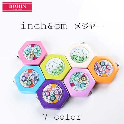 22290 Florales Zentimeter- und Zollmaßband (BOHIN)