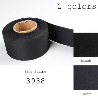 3938 Seitenstreifenband, Webmischung, Seide 50% Cupra 50%, Seitenstreifenkante, 38mm Breite