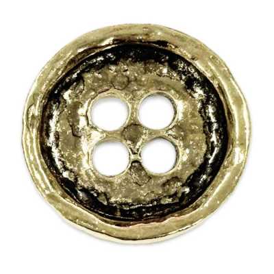 64 Metallknopf für Anzüge und Jacken, Gold, Made in Japan