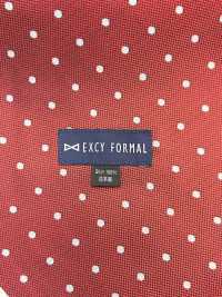AS-600 Hausseide Ascot Tie Dot Pattern Rot[Formelle Accessoires] Yamamoto(EXCY) Sub-Foto
