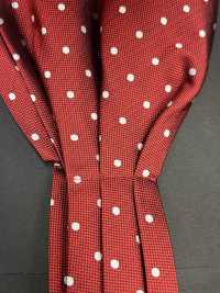 AS-600 Hausseide Ascot Tie Dot Pattern Rot[Formelle Accessoires] Yamamoto(EXCY) Sub-Foto
