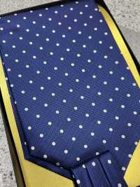 AS-602 Hausseide Ascot Tie Dot Pattern Blau[Formelle Accessoires] Yamamoto(EXCY) Sub-Foto