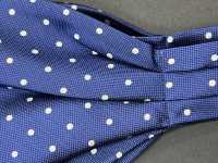 AS-602 Hausseide Ascot Tie Dot Pattern Blau[Formelle Accessoires] Yamamoto(EXCY) Sub-Foto
