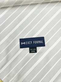 AS-943 Inlandsseide Ascot Krawatte Streifen Grau[Formelle Accessoires] Yamamoto(EXCY) Sub-Foto