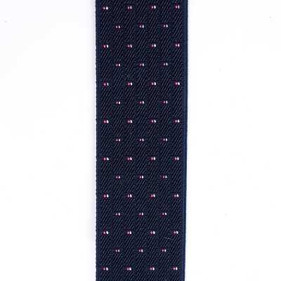 AT-2313-NV Albert Thurston Hosenträger Pin Dot Muster 35MM Marineblau[Formelle Accessoires] ALBERT THURSTON Sub-Foto