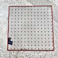 CF-600 100% Heimische Seide Einstecktuch Punktmuster Rot[Formelle Accessoires] Yamamoto(EXCY) Sub-Foto