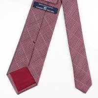 HVN-17 Handgemachte Krawatte Mit VANNERS Textil Glen Plaid Weinrot[Formelle Accessoires] Yamamoto(EXCY) Weitere Fotos