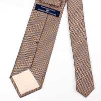 HVN-18 Handgemachte Krawatte Mit VANNERS Textil Glen Plaid Braun[Formelle Accessoires] Yamamoto(EXCY) Sub-Foto