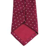 HVN-24 Handgemachte Krawatte Mit Paisley-Punktmuster, Wein, Aus VANNERS-Textil[Formelle Accessoires] Yamamoto(EXCY) Sub-Foto