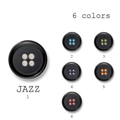 JAZZ Hergestellt in Japan Tanuki-Loch-Knopf für Anzüge und Jacken