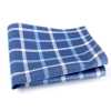 RCF-4118-06 Hergestellt In England Ringhart Textile Block Plaid Marineblaues Einstecktuch