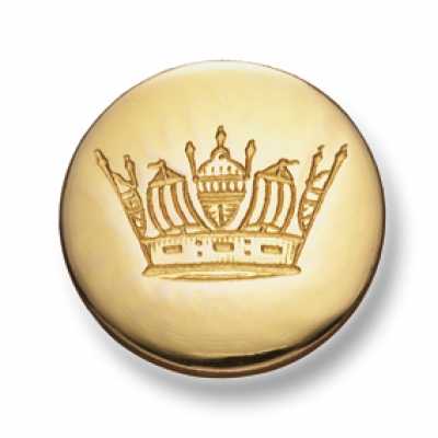 UK10 Firmin&Sons Metallknopf für Anzüge und Jacken, Gold