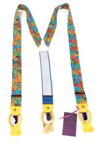 VAR-L3 BRETELLE & BRACES Hosenträger Liberty Print Chiara[Formelle Accessoires] Bretelle & Zahnspange Weitere Fotos