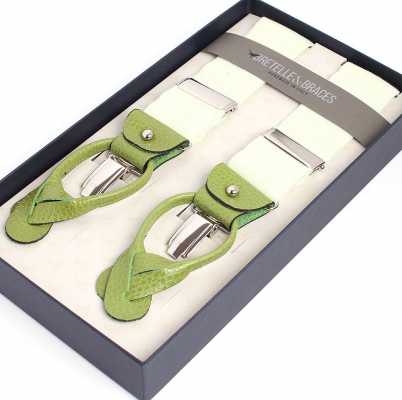 VART-015 BRETELLE&BRACES Leinen Grün