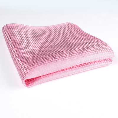 VANNERS Textil-Einstecktuch Hahnentrittmuster Rosa