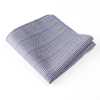 VCF-16 VANNERS Textil Verwendetes Einstecktuch Glen Plaid Blau Grau