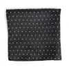 VCF-22 VANNERS Textile Used Einstecktuch Paisley Dot Black