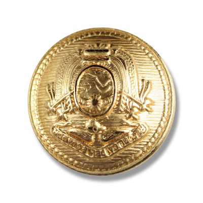 YM9 [Outlet] Metallknopf für Anzüge und Jacken, Gold, Hergestellt in Japan