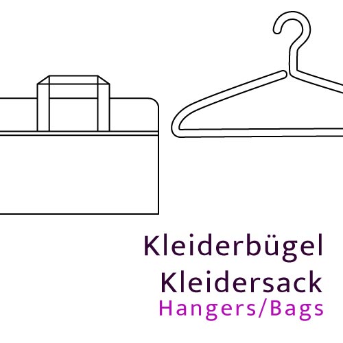 Kleiderbügel / Kleidersack